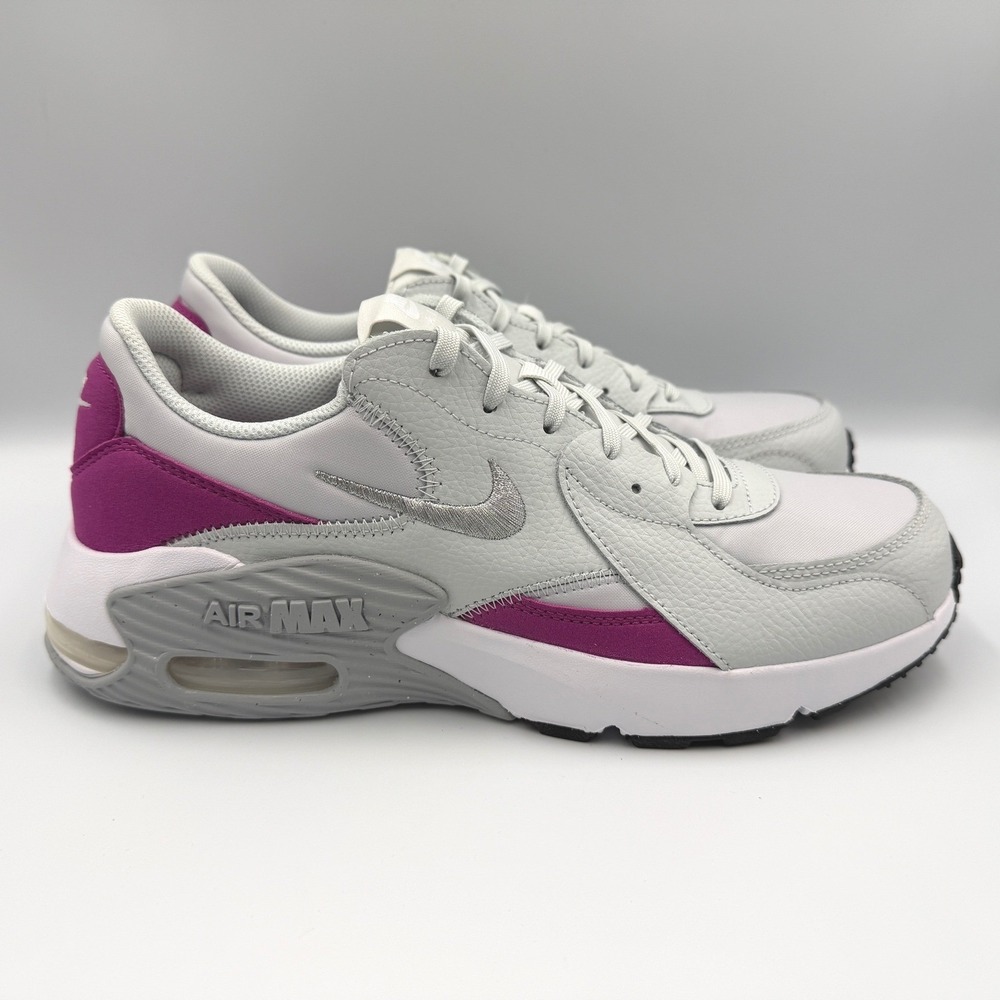 Nike Air Max Excee Sneakers Photon Dust/Metallic Silver/Hot Fuchsia Women's 11 - Picture 8 of 14